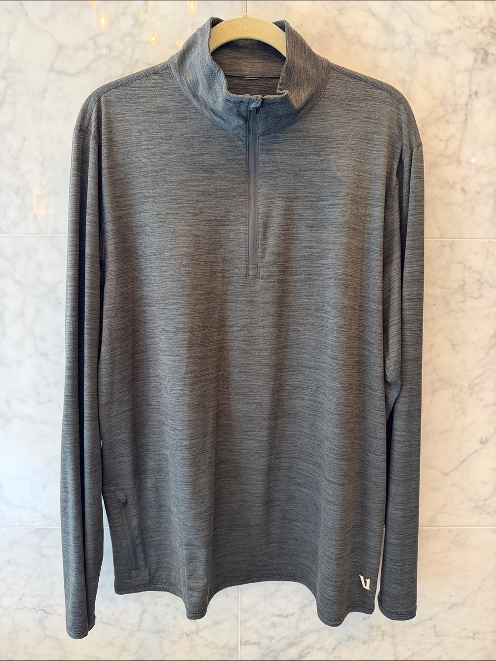 Ponto Half Zip Mock Neck by Vuori, size XL